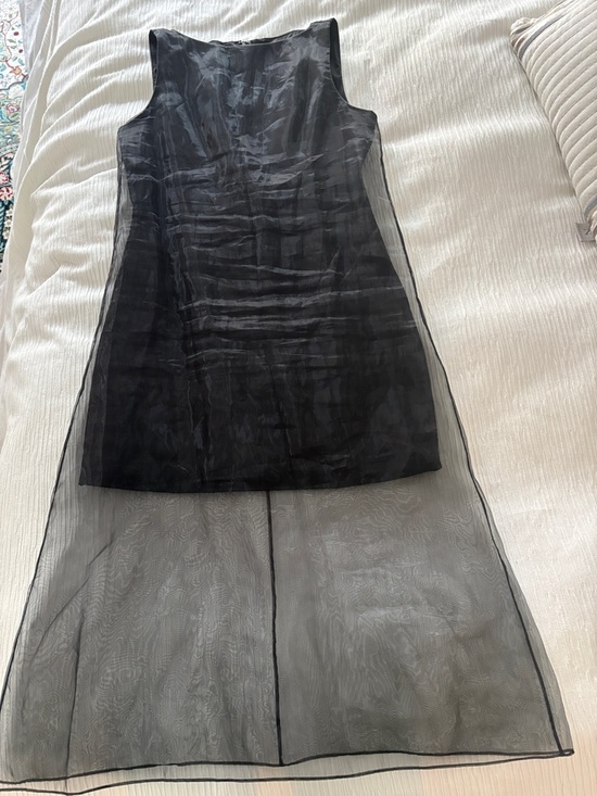Theory Dresses & Skirts - Theory Sheer Overlay Dress
